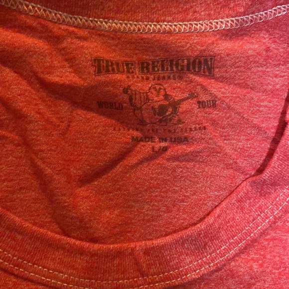 True Religion vintage Y2K T-shirt Size Large - Picture 2 of 2